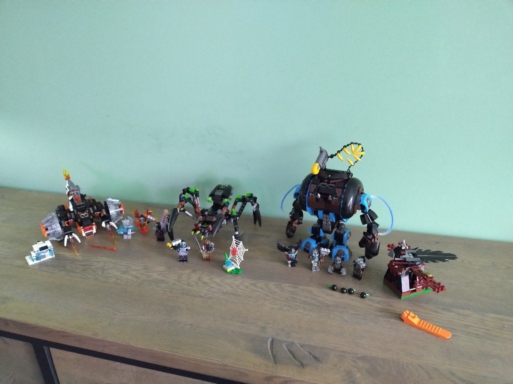 Lego Chima sets 70008 70130 70222, Compleet, Lego, Ophalen of Verzenden, Zo goed als nieuw