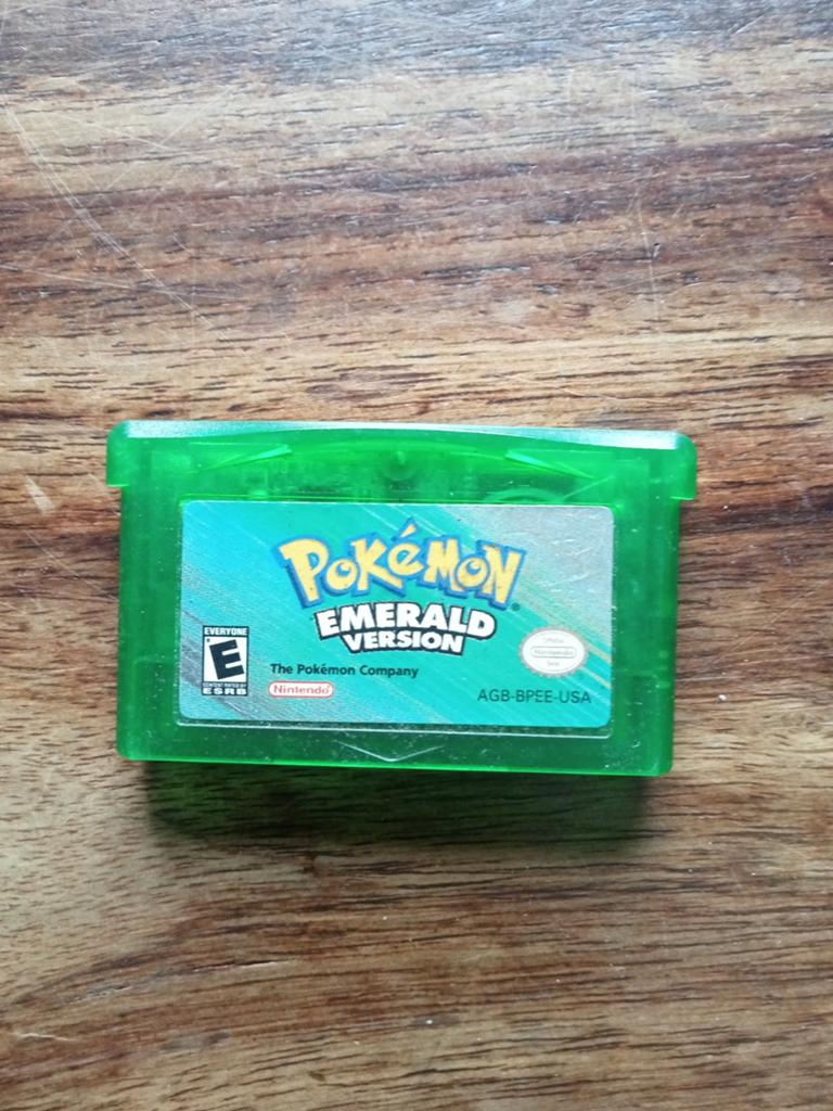 Pokémon Emerald Version (Game Boy Advance), Gebruikt, 1 speler, Ophalen of Verzenden, Role Playing Game (Rpg)