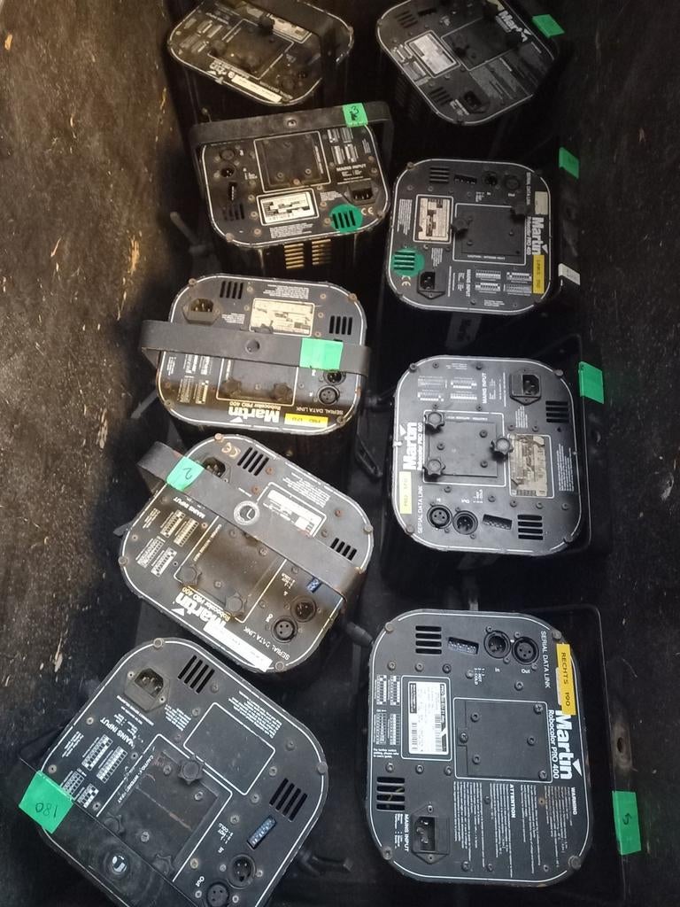 Te koop 8x Pro400 Martin, Ophalen, Gebruikt, Licht