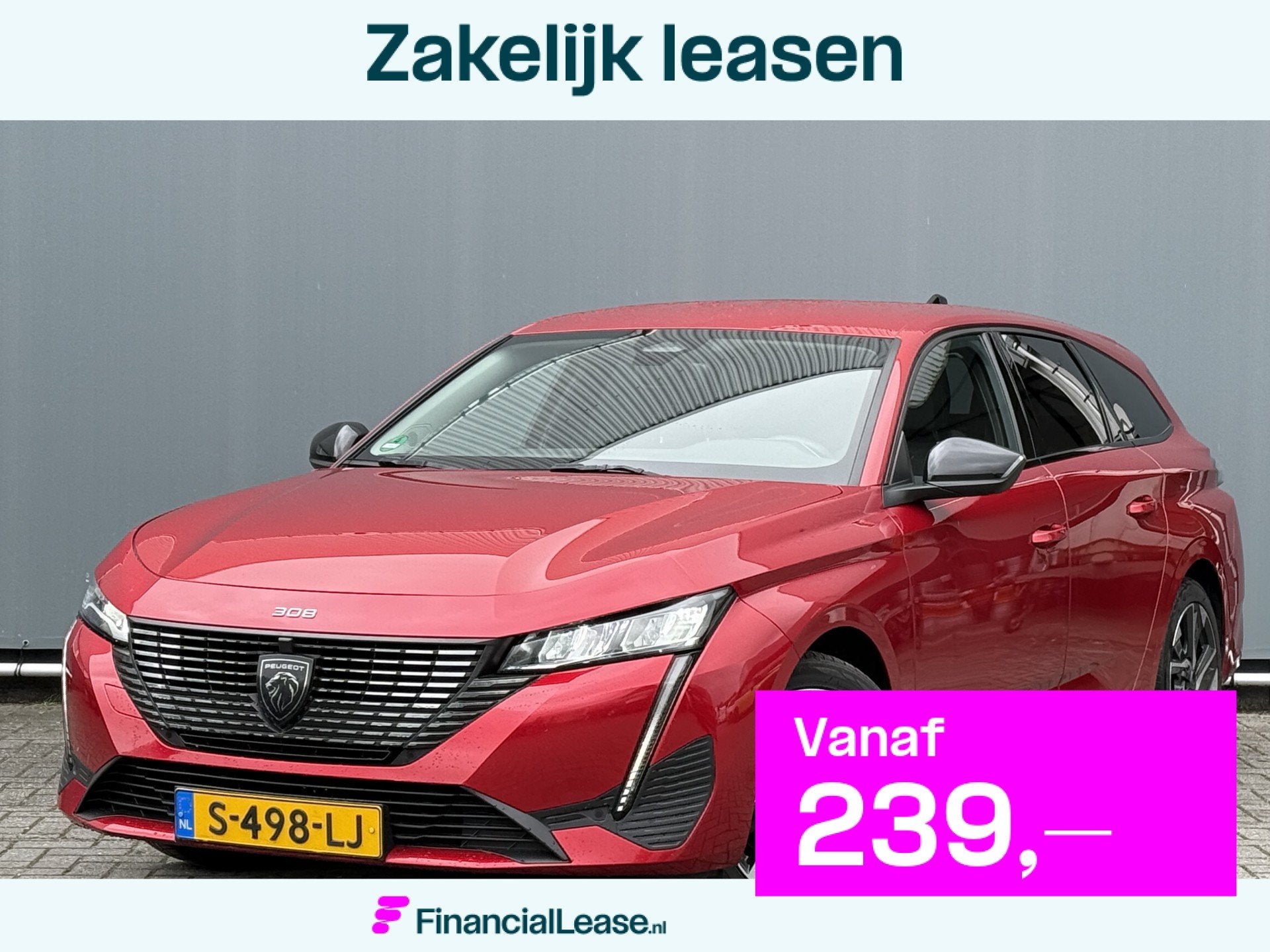Peugeot 308 SW BWJ 2023 1.2 131 PK Allure Pack Business AUTO, Dealer onderhouden, Gebruikt, Euro 6, 1199 cc