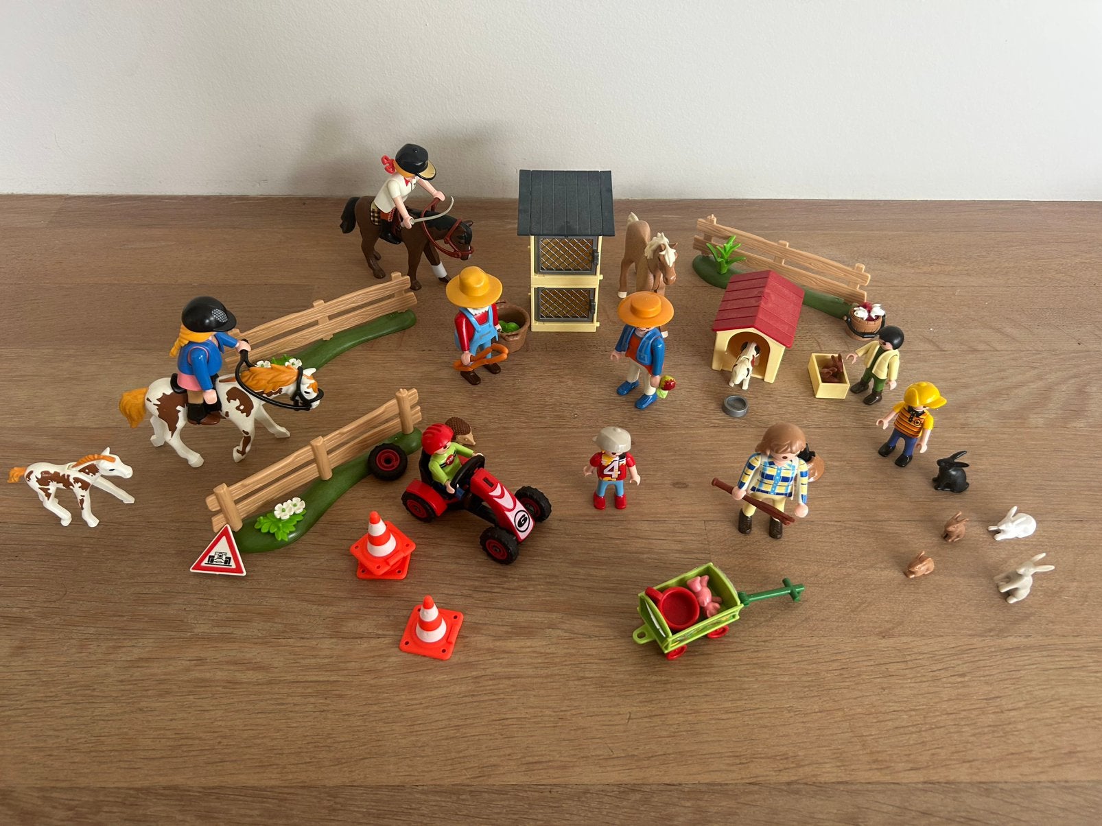 Playmobil boederij en paarden, Verzenden, Zo goed als nieuw