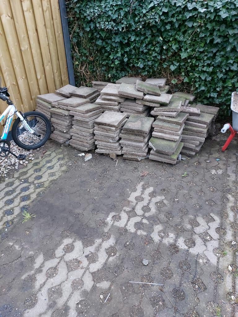 Gratis tegels afhalen, Tuin en Terras, Tegels en Klinkers, Ophalen of Verzenden