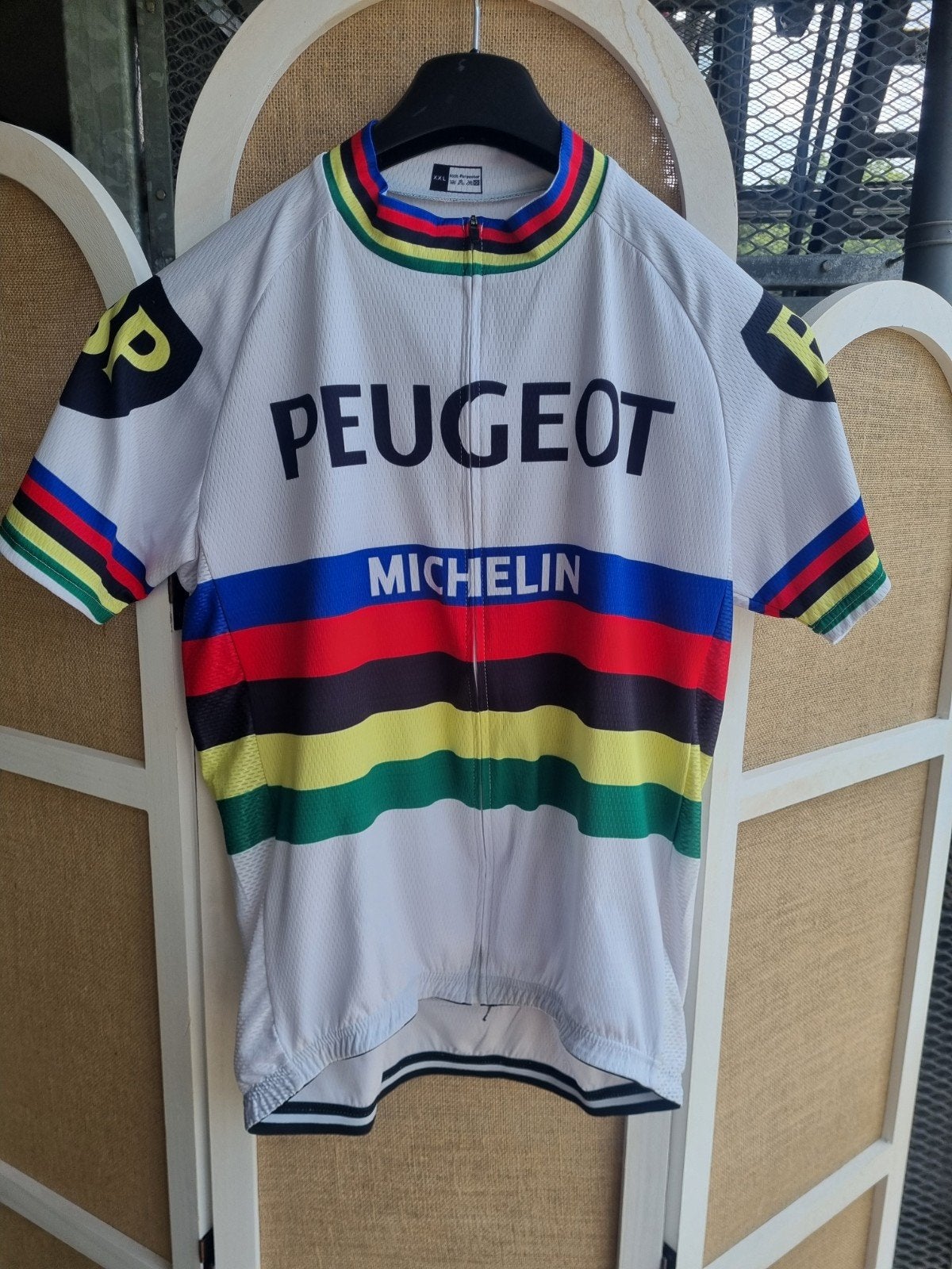Peugeot-BP-Michelin retro wielershirt. XXL., Nieuw, Ophalen of Verzenden, Bovenkleding, Heren