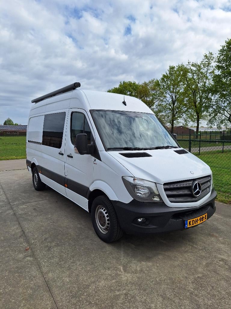 Mercedes Sprinter 313 CDI L2H2 Camper NIEUWE INRICHTING!!, Caravans en Kamperen, Campers, Automaat, Tot en met 2, Mercedes-Benz