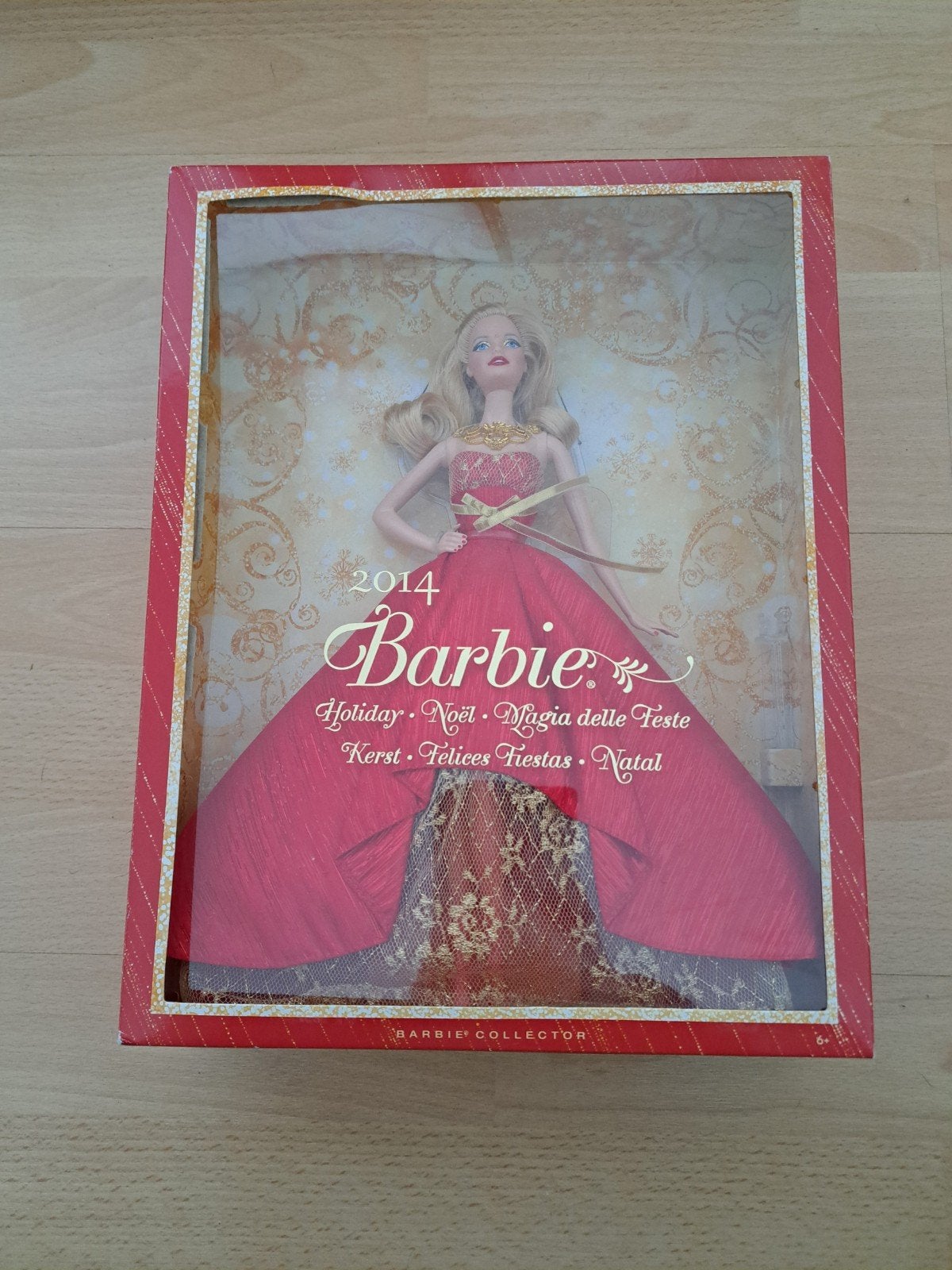 2014 Mattel Holiday Barbie Collector - Nieuw in doos, Ophalen of Verzenden, Nieuw, Pop