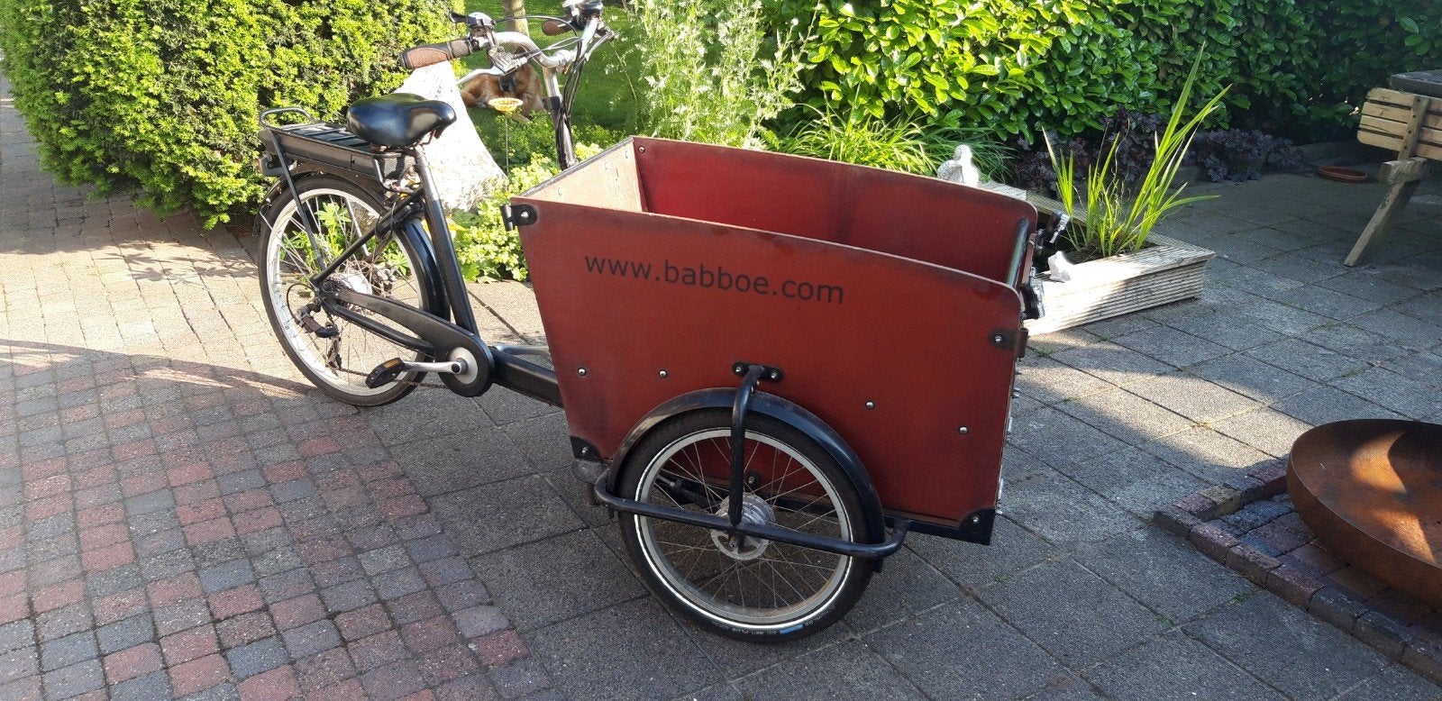Elec.bak fiets, Fietsen en Brommers, Elektrische fietsen, Gebruikt, Overige merken, Ophalen