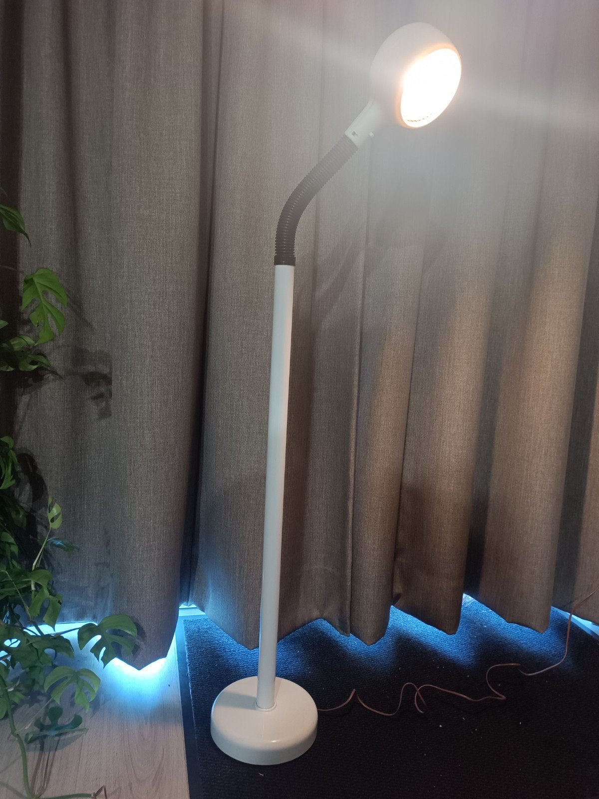 Vintage Fagerhults Cobra vloerlamp jaren 70, Huis en Inrichting, Ophalen, Gebruikt, 100 tot 150 cm, E27 (groot)