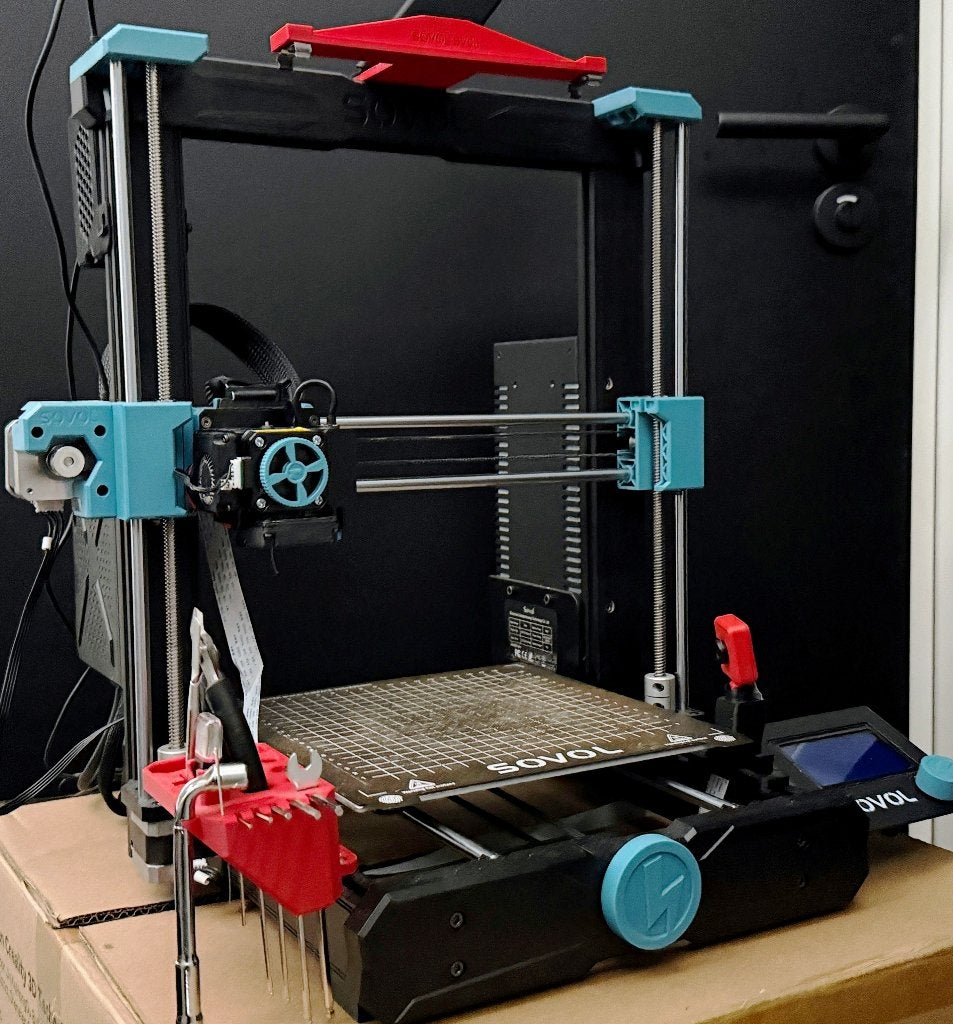 Sovol SV06 3D-printer met camera, verlichting & Octoprint, Gebruikt, Ingebouwde Wi-Fi, Ophalen of Verzenden, Filament
