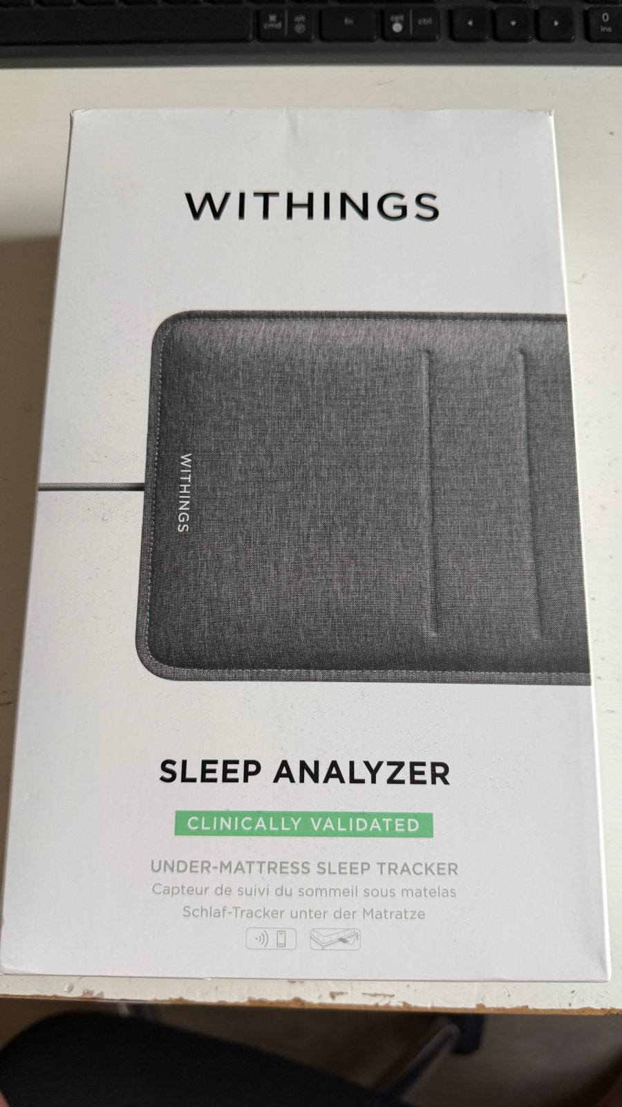 Withings Sleep Analyzer slaapsensor – zo goed als nieuw, Ophalen of Verzenden, Zo goed als nieuw