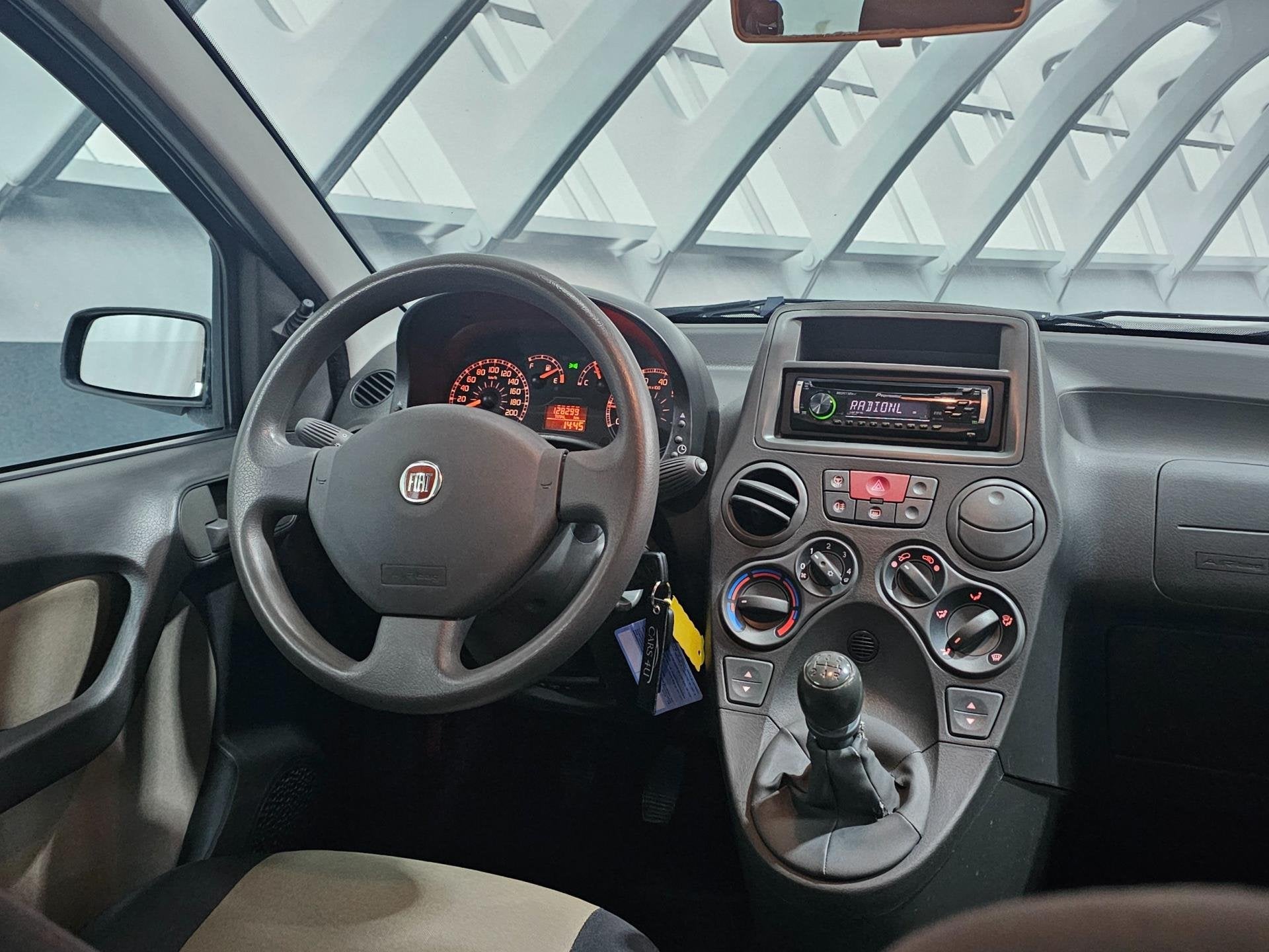 Fiat Panda 1.2 Edizione Cool airco, Auto's, Voorwielaandrijving, Stof, Gebruikt, Zwart