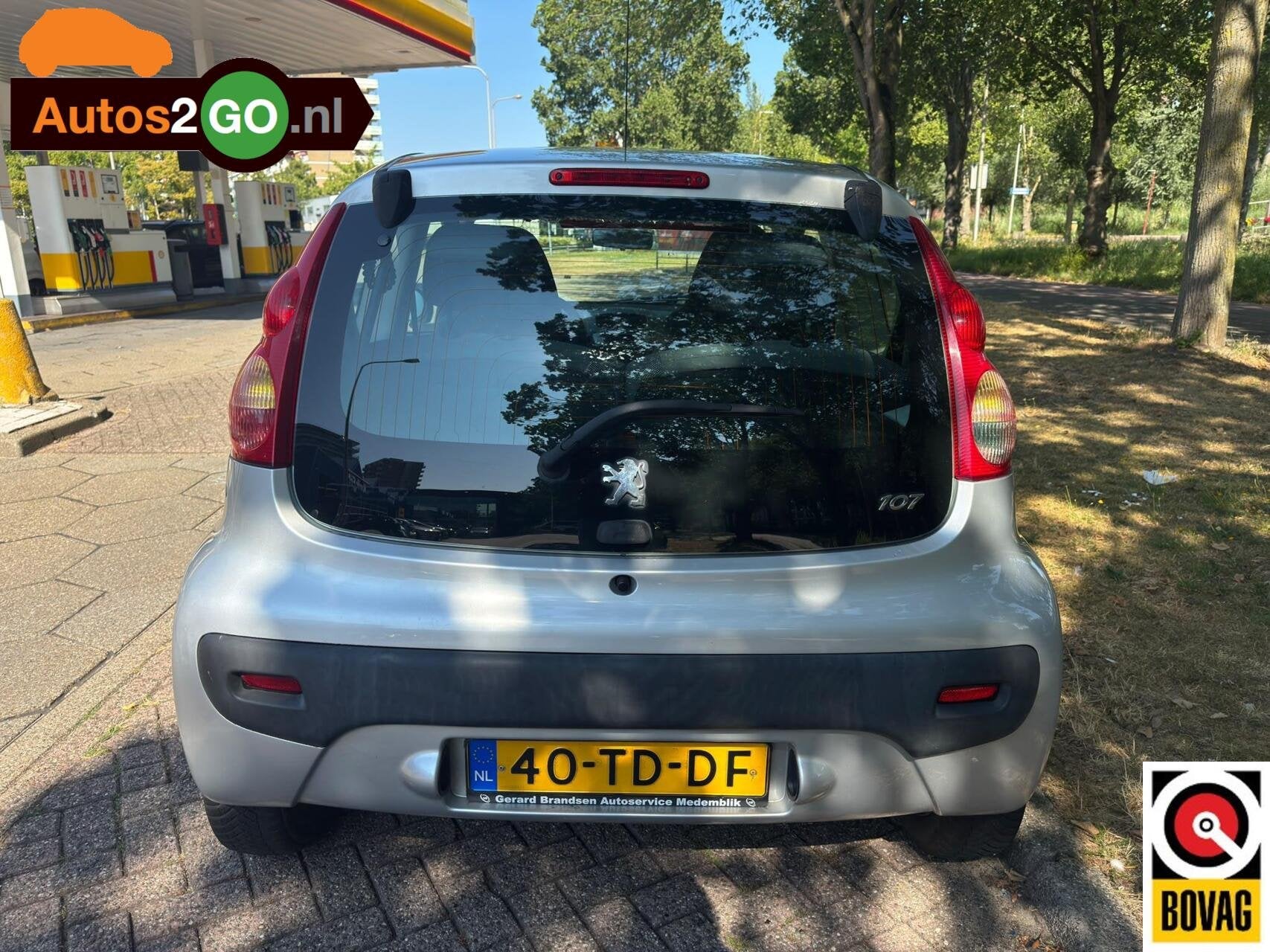 Peugeot 107 1.0-12V XS, Auto's, Voorwielaandrijving, Gebruikt, Metallic lak, 765 kg