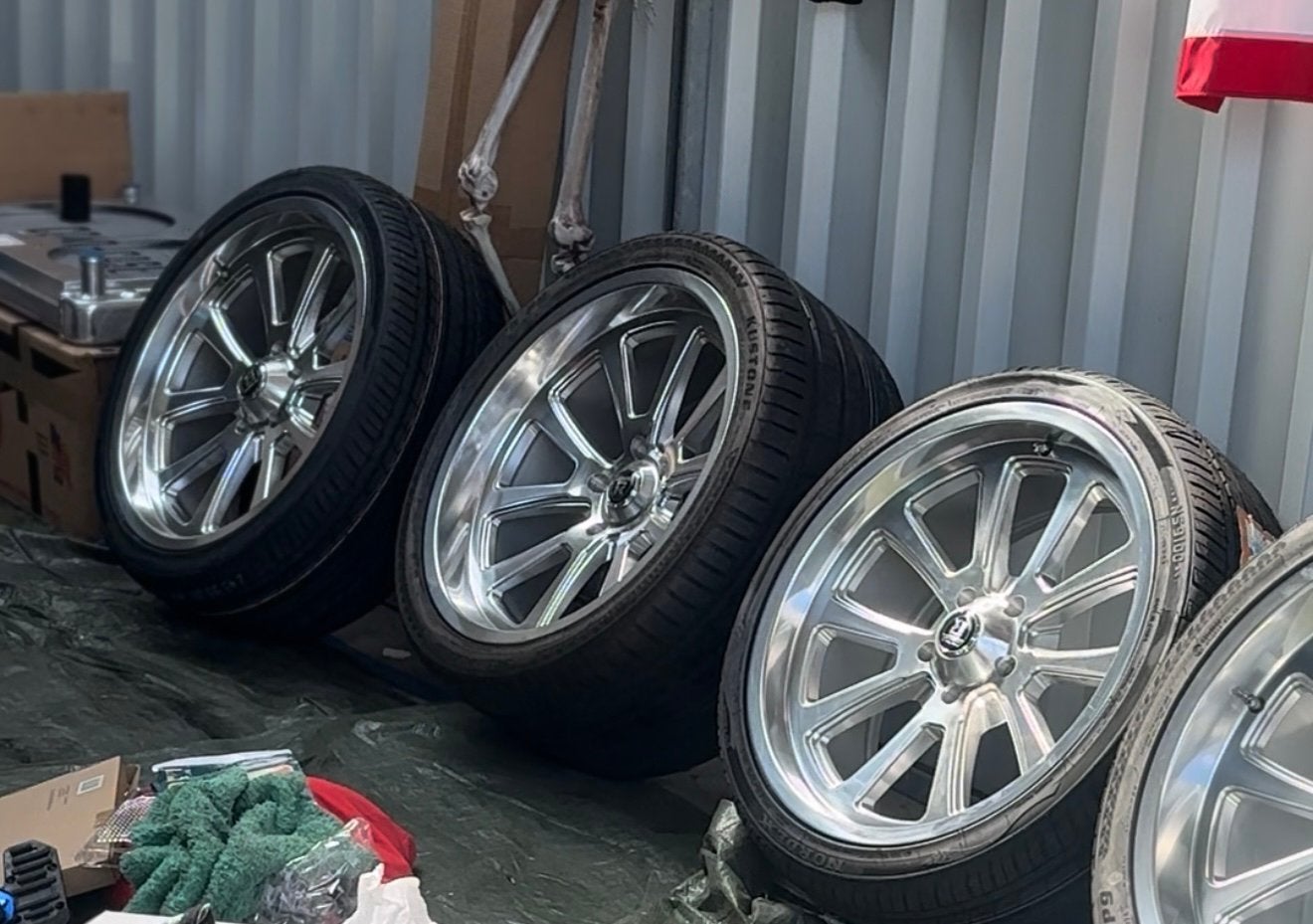 20 inch 5x127 revolution concave wheels grote steek chevy, Auto-onderdelen, 245 mm, Nieuw, Ophalen of Verzenden, Band(en)