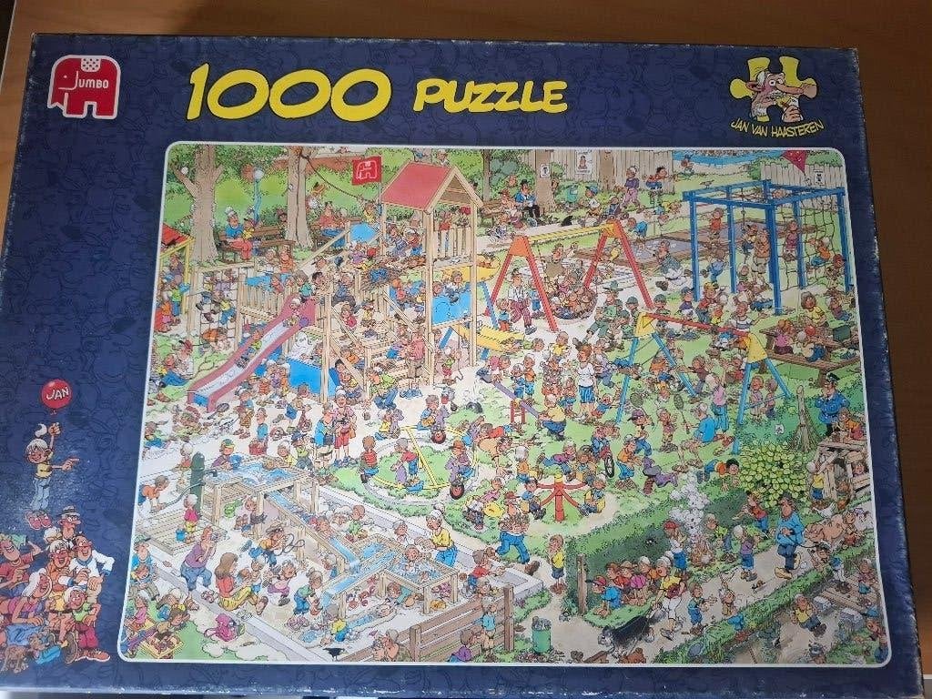 Jan van Haasteren  de Speeltuin, Ophalen of Verzenden, 500 t/m 1500 stukjes, Gebruikt, Legpuzzel