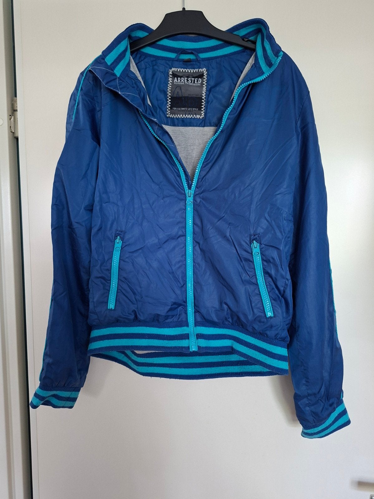 Arrested zomer/sportjas maat 164, polyester met katoen, Gebruikt, Jongen of Meisje, Ophalen of Verzenden, Arrested
