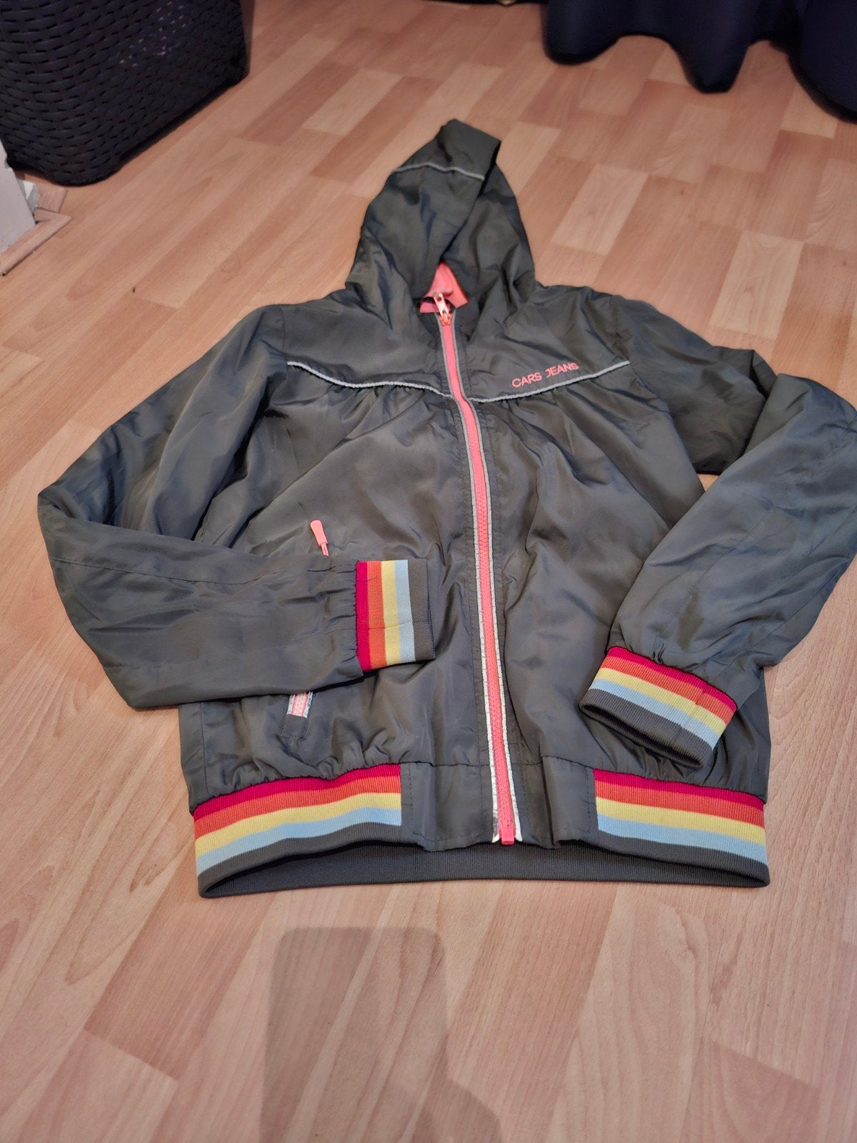 Cars Jeans zomerjas maat 164 met klein defect, Gebruikt, Meisje, Ophalen of Verzenden, Cars Jeans