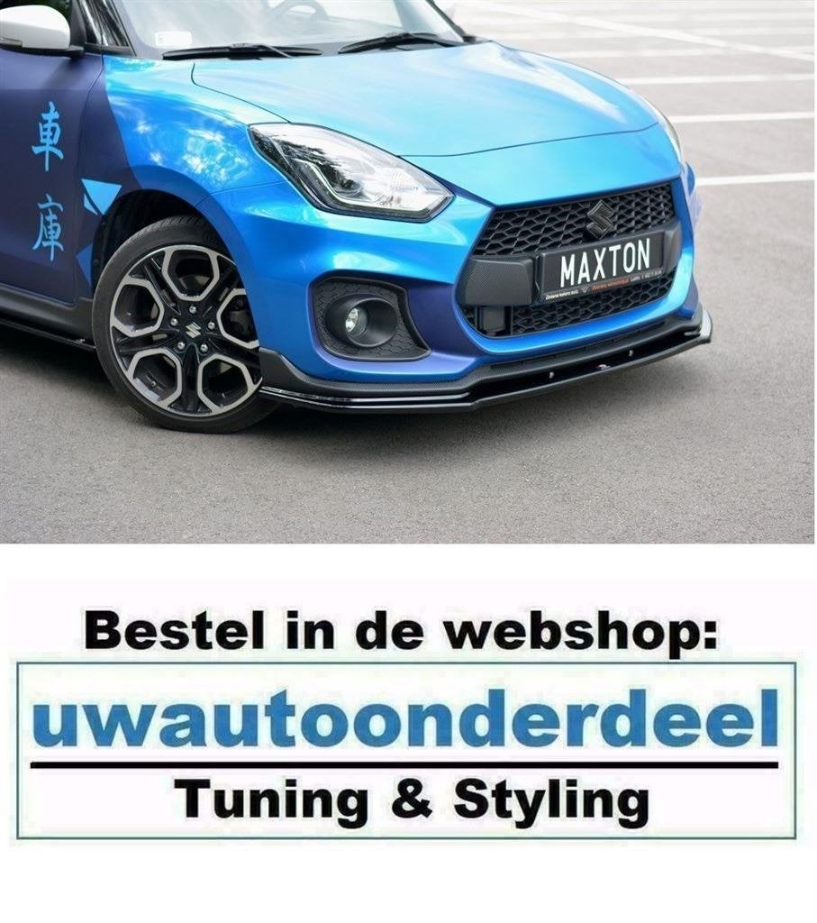 Maxton Design Spoiler Lip Splitter Voor Suzuki Swift Sport