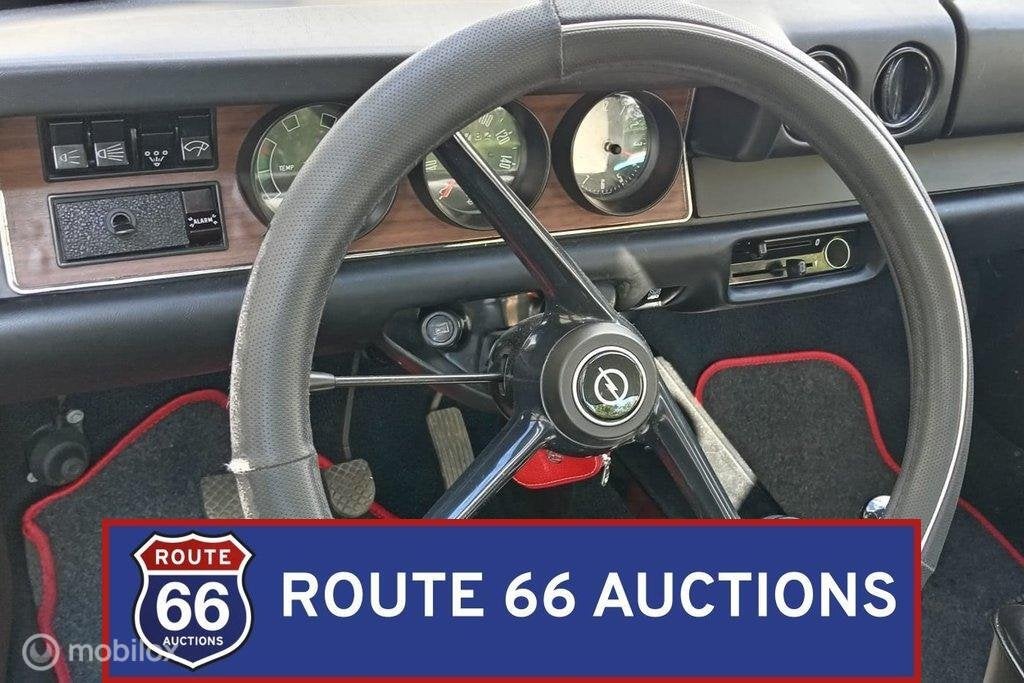 Opel Olympia A 1100 SR | 1968 | Route 66 Auctions, Overige carrosserieën, Zwart, Bedrijf, Opel