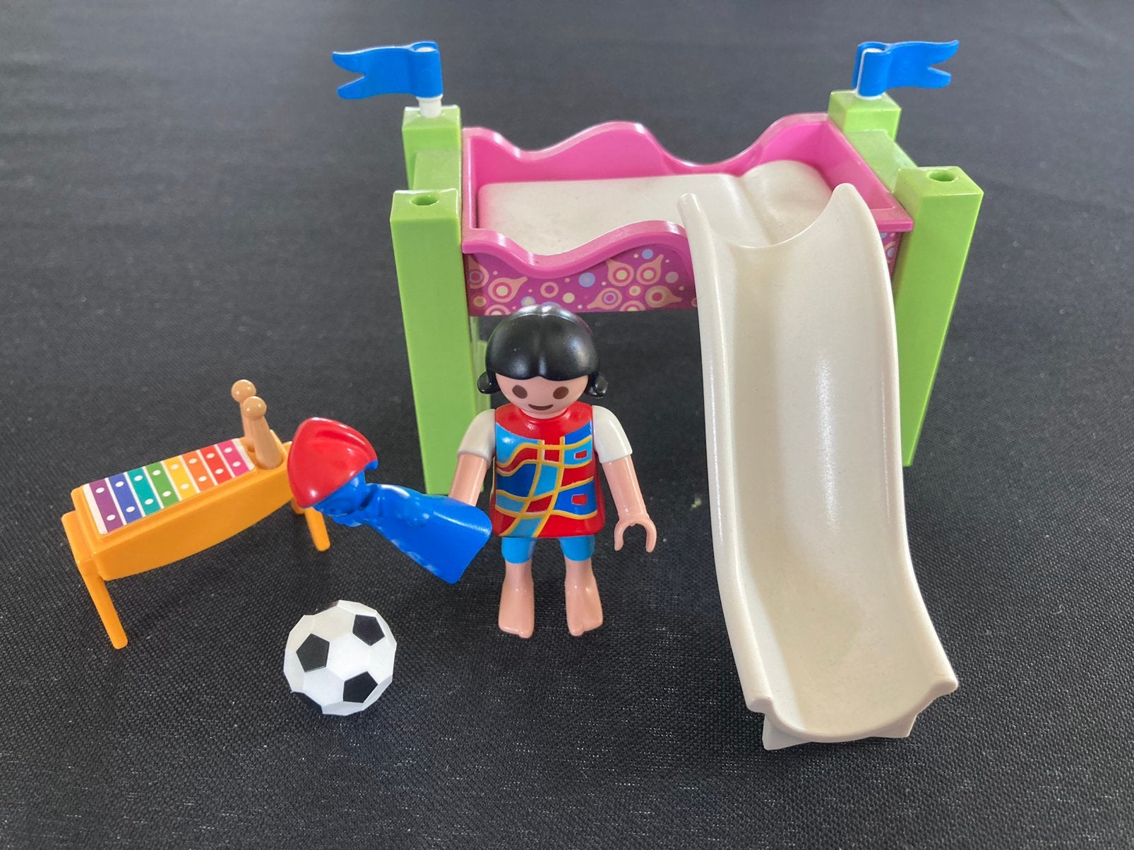 Playmobil kinderkamer met hoogslaper., Kinderen en Baby's, Ophalen of Verzenden, Zo goed als nieuw