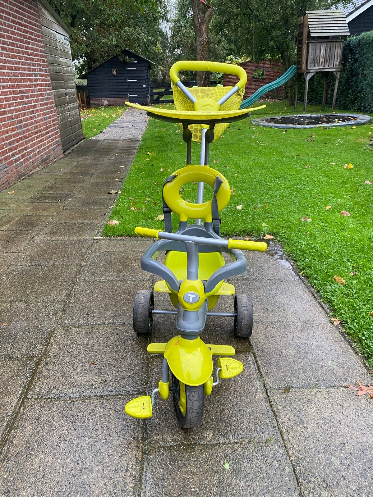 Smart Trike driewieler met duwstang en zonnekap, Ophalen, Gebruikt, Duwstang
