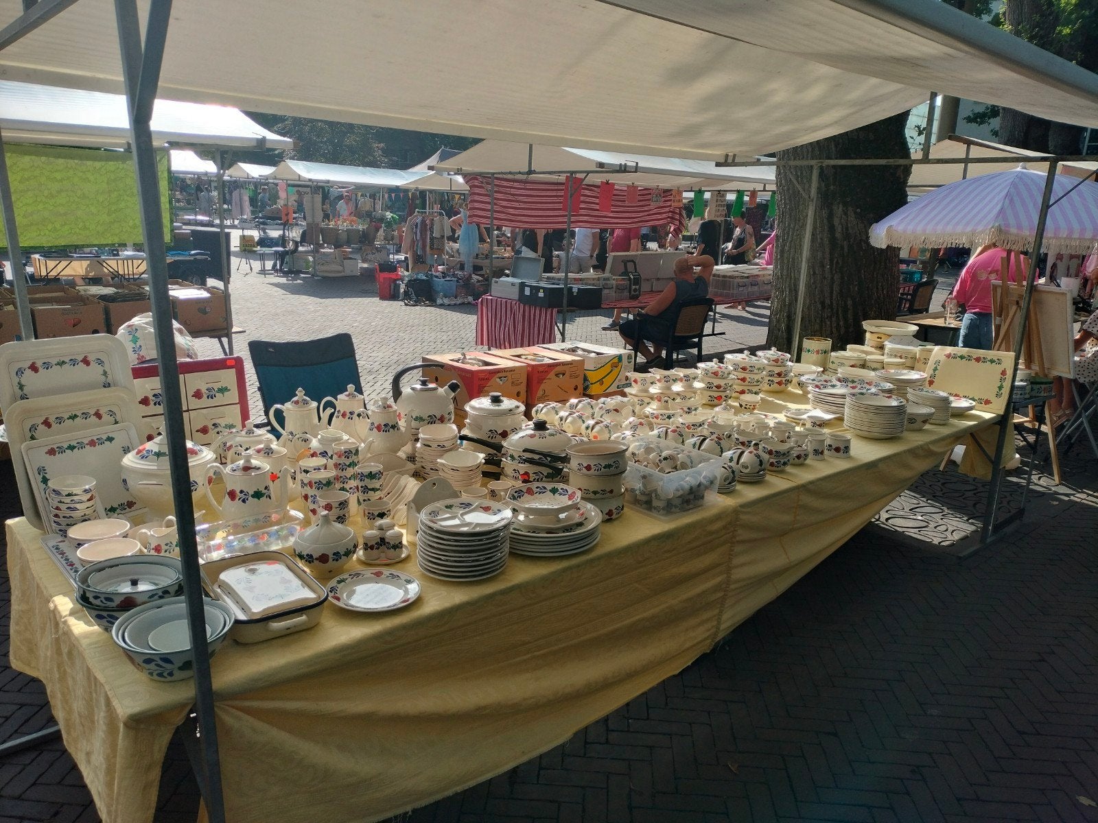 Boerenbont op de Vlindermarkt., 33 - 40 uur, Overige vormen