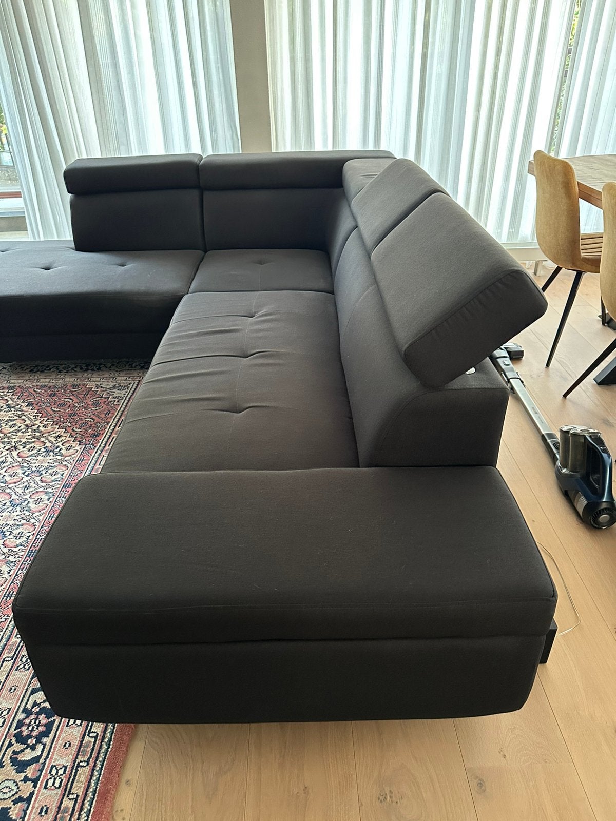 Bank, gratis af te halen vanaf 10 oktober, Gebruikt, 75 tot 100 cm, Ophalen of Verzenden, Stof