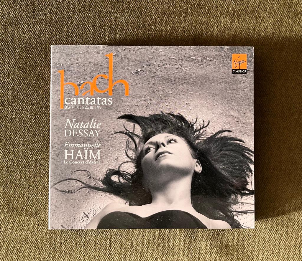 Bach: Cantatas for soprano solo - Natalie Dessay, Met libretto, Ophalen of Verzenden, Zo goed als nieuw, Barok