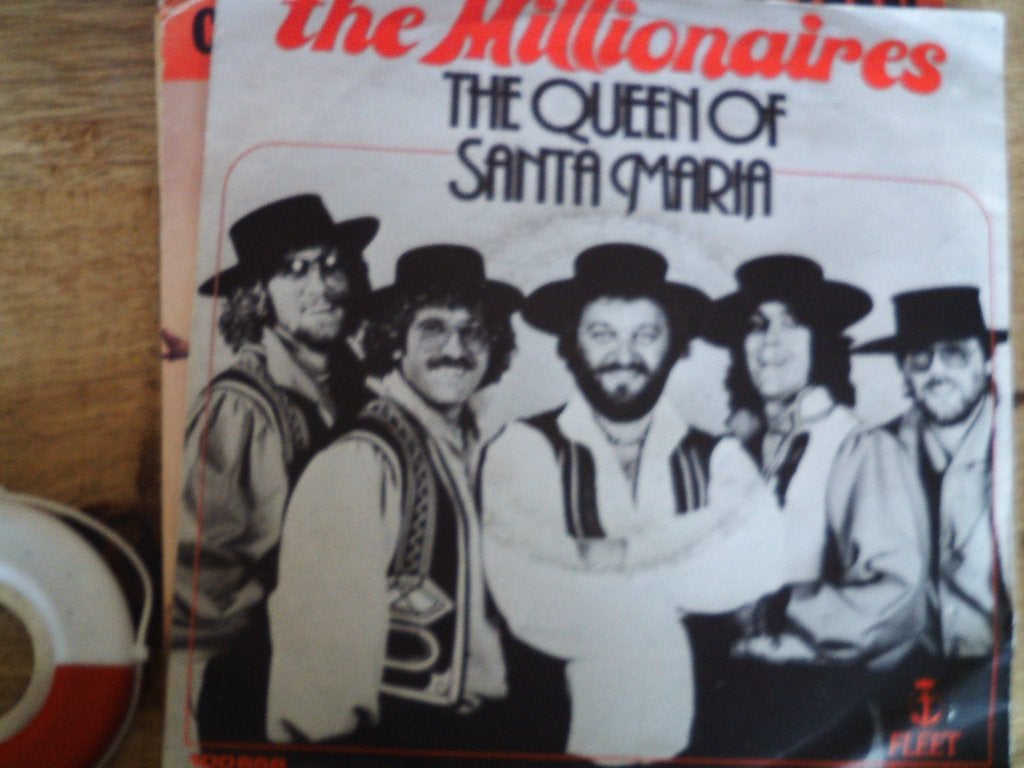 millionaires - the queen of santa maria 31mei, Voor 1960, 7 inch, Single, Ophalen of Verzenden