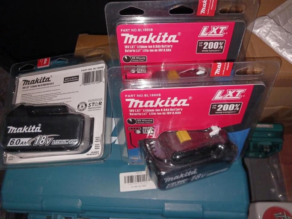 Makita LXT 6.0Ah Accu's - Nieuw in verpakking 3 stuks, Ophalen of Verzenden, Nieuw