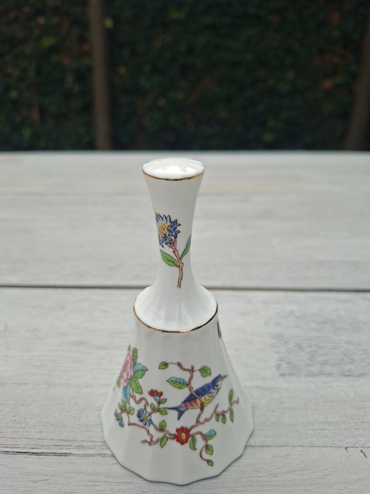 Aynsley Pembroke Porseleinen Tafelbel - Puntgaaf, Ophalen of Verzenden
