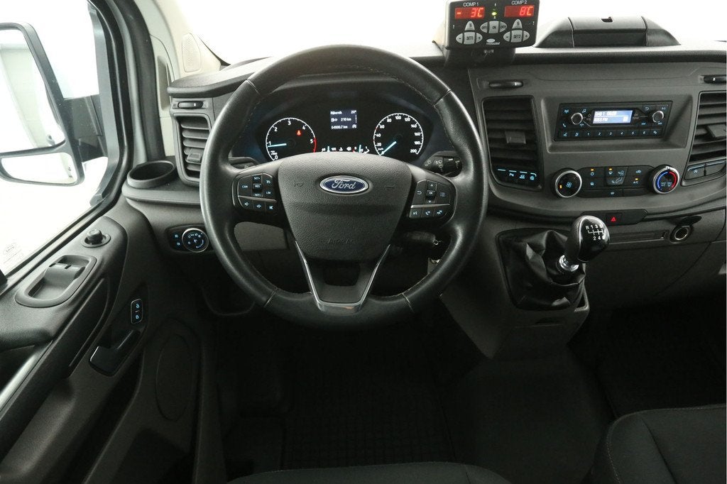 Ford Transit Custom 2.0 TDCI L1H1 | Koel/vrieswagen -5 | A, Auto's, Gebruikt, 4 cilinders, Wit, Bedrijf