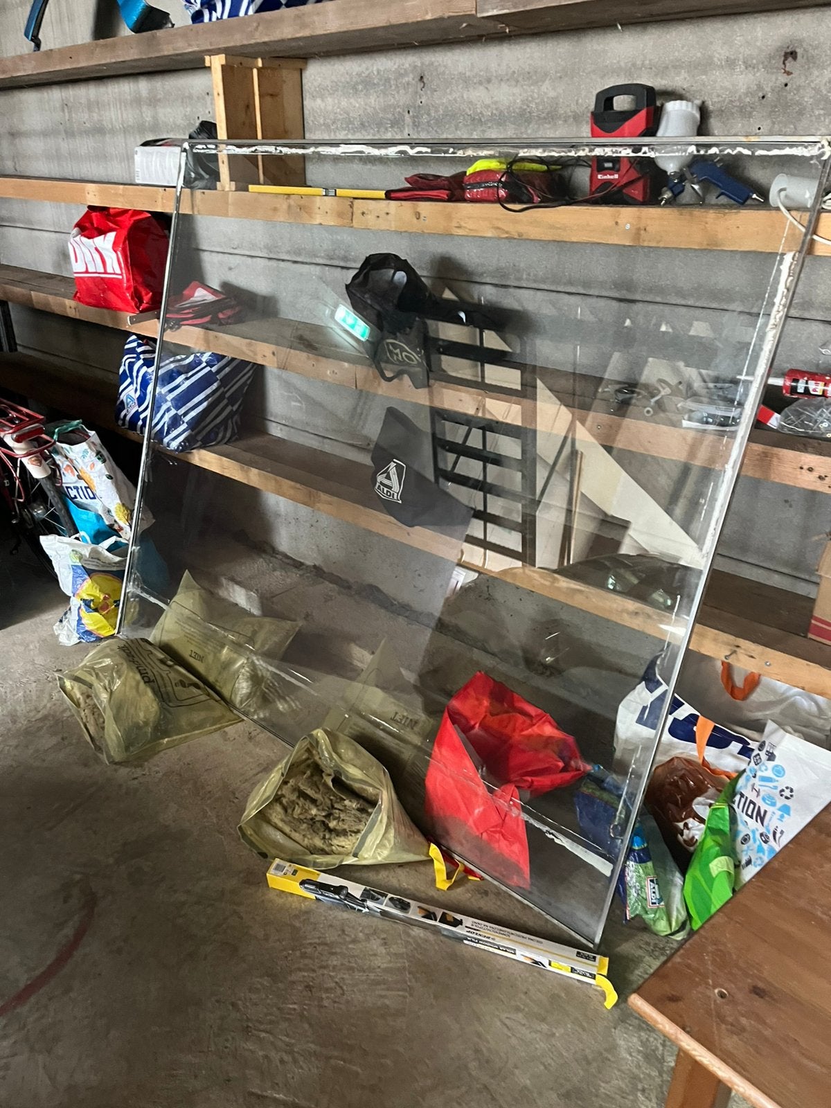 2 glasplaten een dubbelglas 1 enkelglas, Ophalen, Glasplaat, Dubbelglas, 160 cm of meer