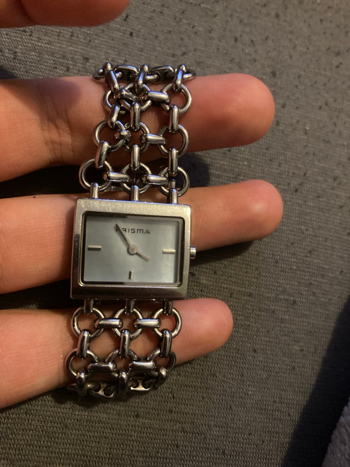 Prisma horloge - Roestvrij staal, Overige merken, Gebruikt, Staal, Polshorloge
