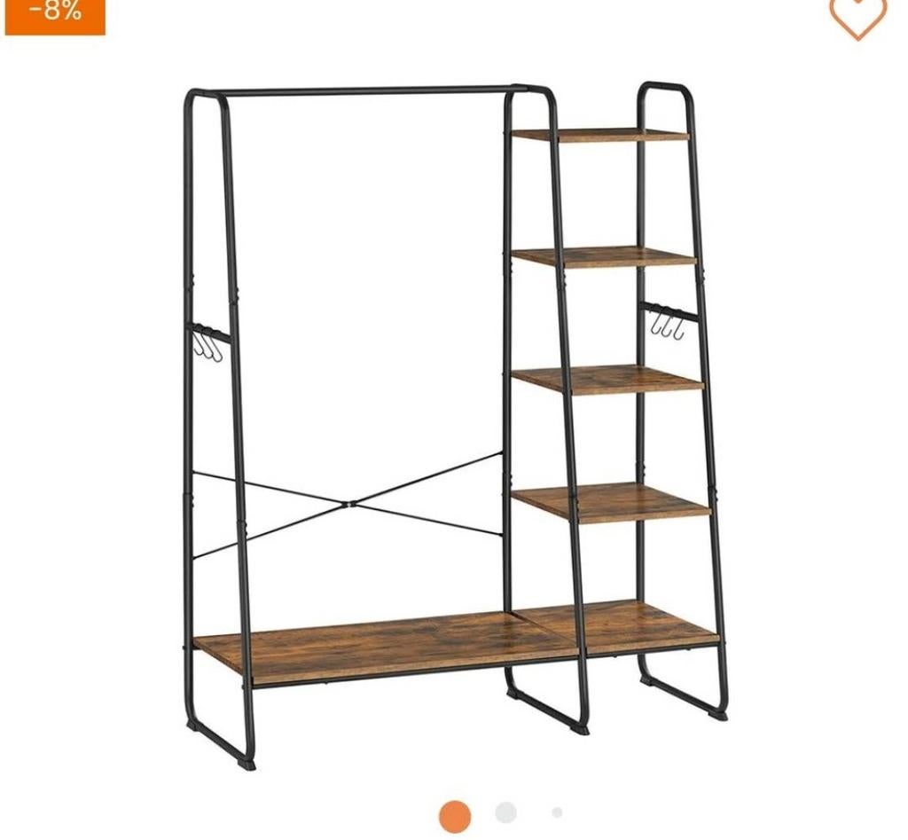 Kleding kast Hout ijzer, Ophalen