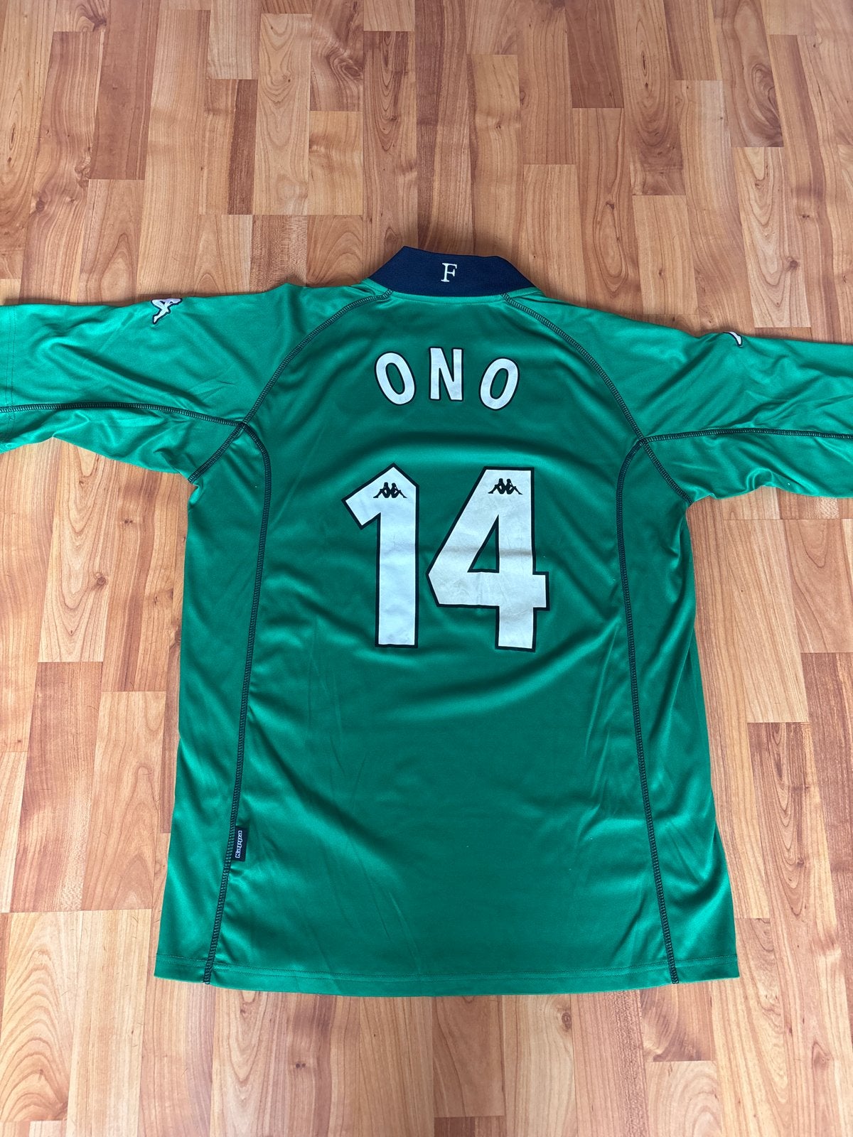 Feyenoord shirt Ono 14 - Maat L (2002), Verzamelen, Ophalen of Verzenden, Gebruikt, Shirt