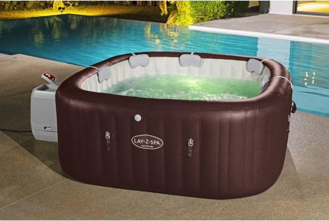 Lay-Z-Spa Maldives HydroJet Pro – compleet, Ophalen, Zo goed als nieuw