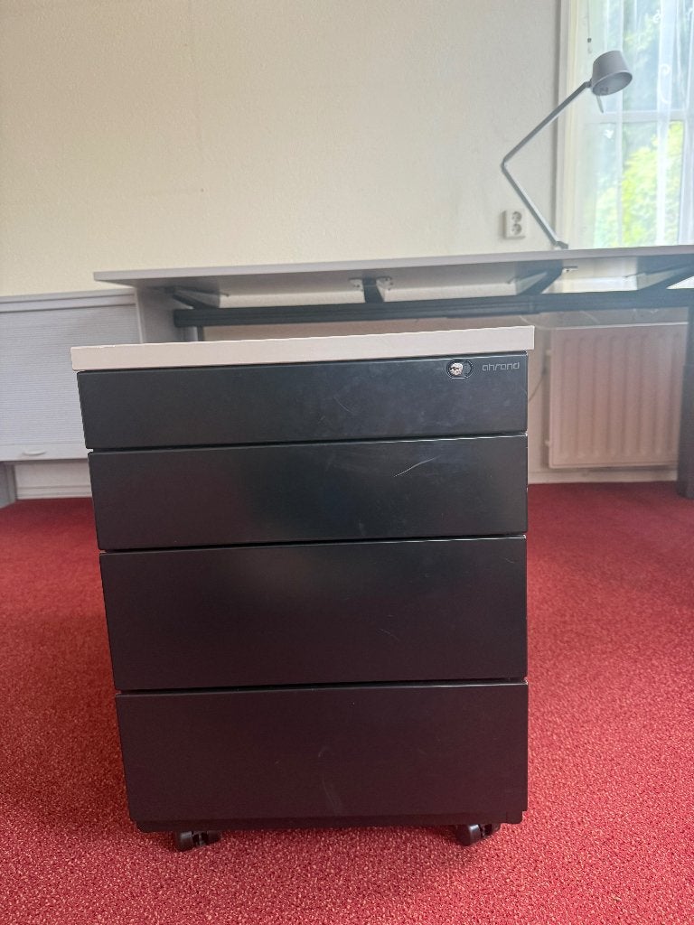 Ahrend Ladenblok met wielen voor onder het bureau, Archief en Opbergen, Ophalen, Gebruikt, Overige typen