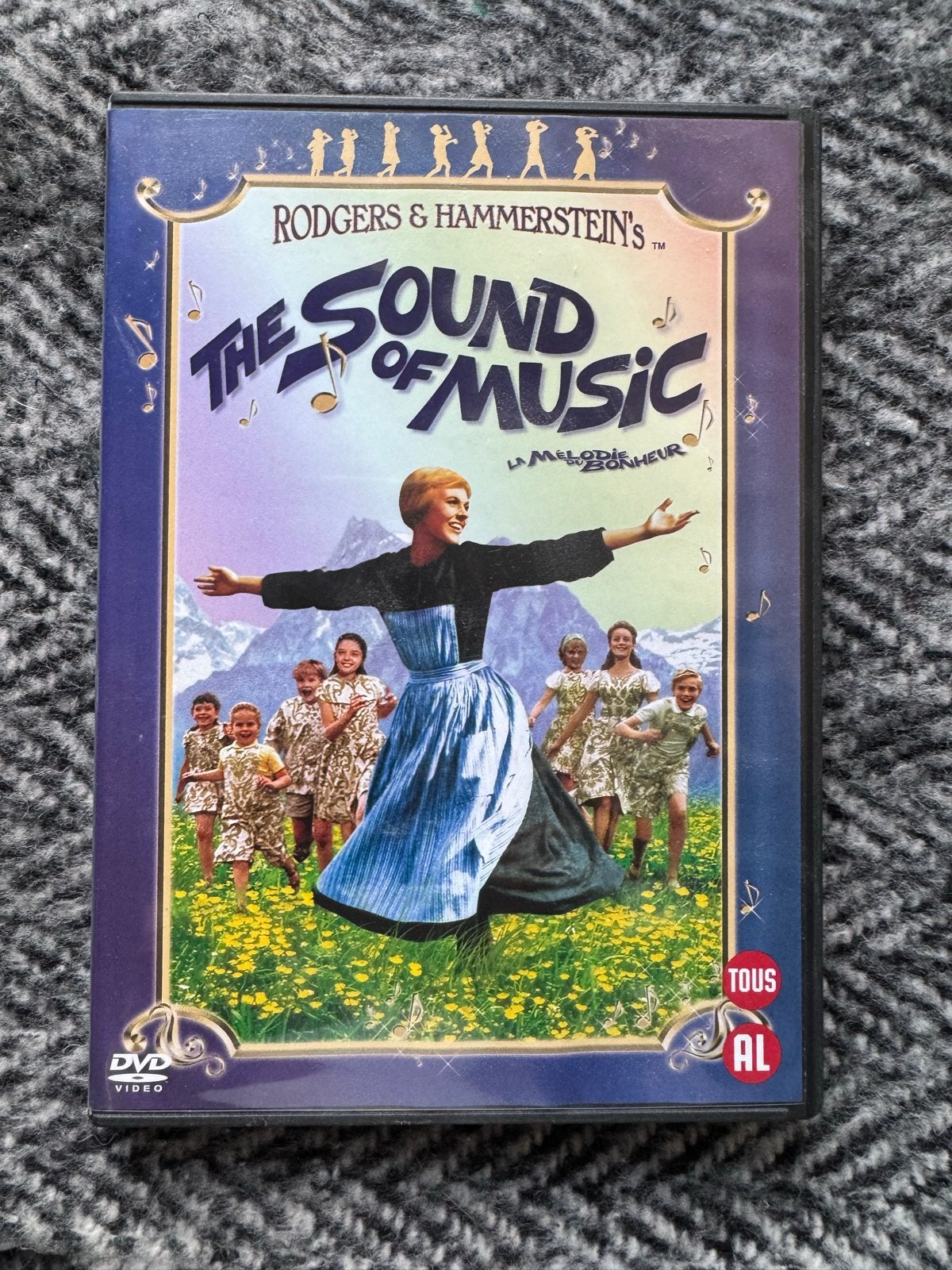 The Sound of Music DVD - Rodgers & Hammerstein, Ophalen, Nederlands, Zo goed als nieuw, Engels