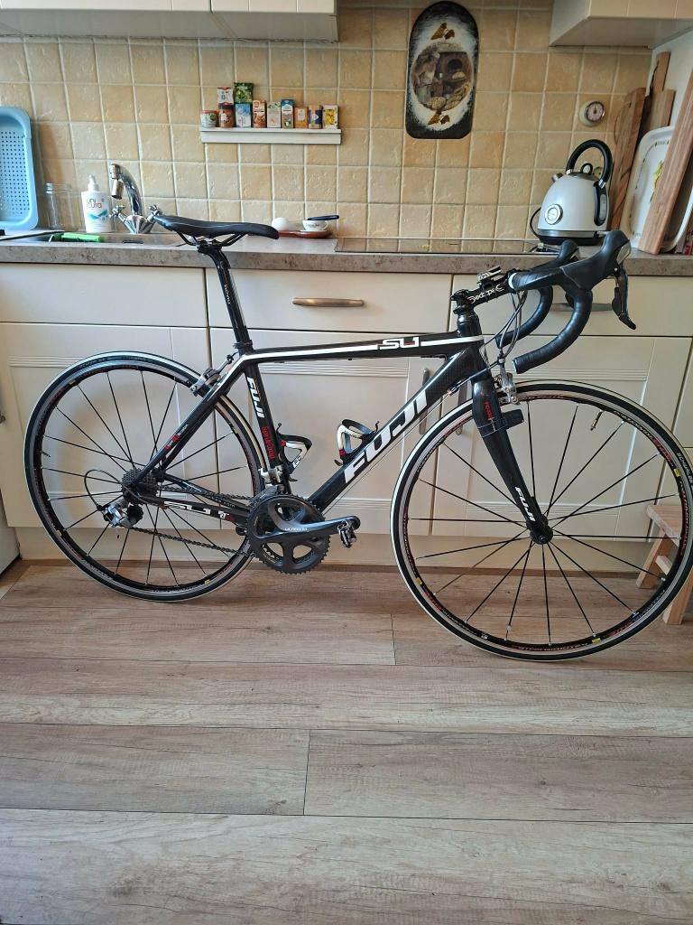 prachtige racefiets volledig carbon in nieuwstaat, Fietsen en Brommers, Fietsen | Racefietsen, Carbon, 49 tot 53 cm, Zo goed als nieuw