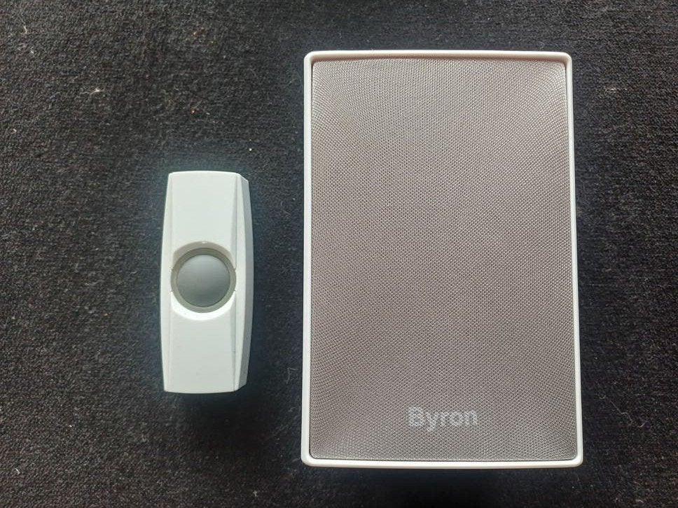 Byron Draadloze Deurbel - 25m Bereik, Ophalen of Verzenden, Zo goed als nieuw, Draadloos