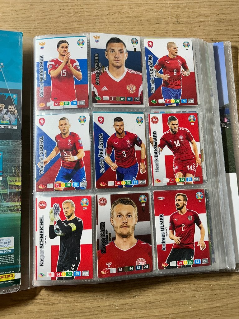 Verzameling Panini Voetbal Plaatjes, Ophalen of Verzenden, Zo goed als nieuw, Meerdere plaatjes