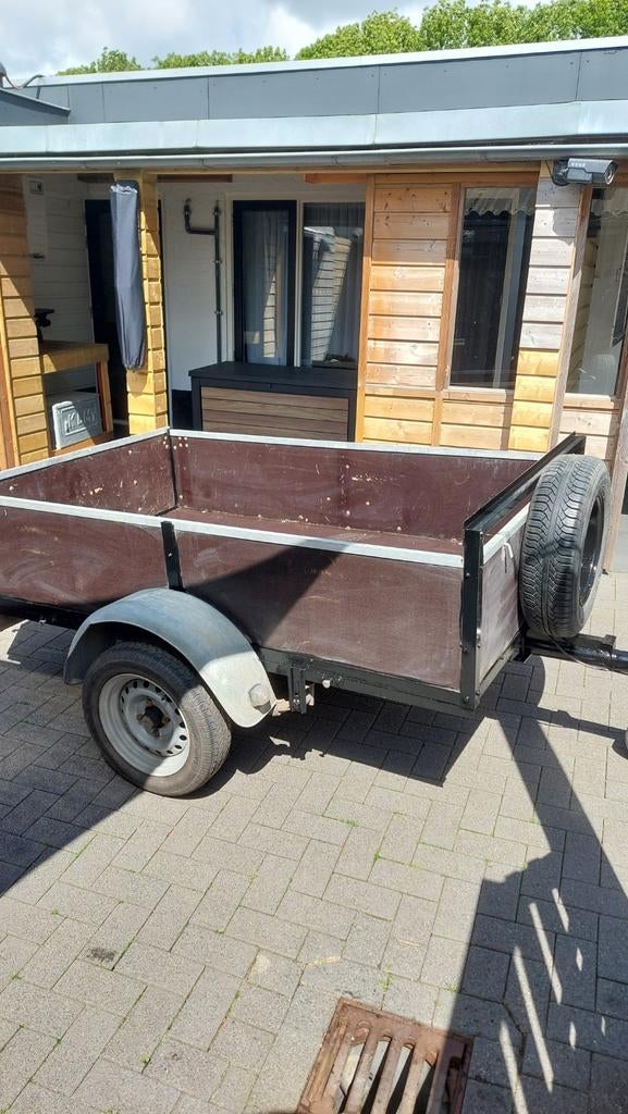 Gebruikte aanhanger met nieuwe bodem, Ophalen of Verzenden