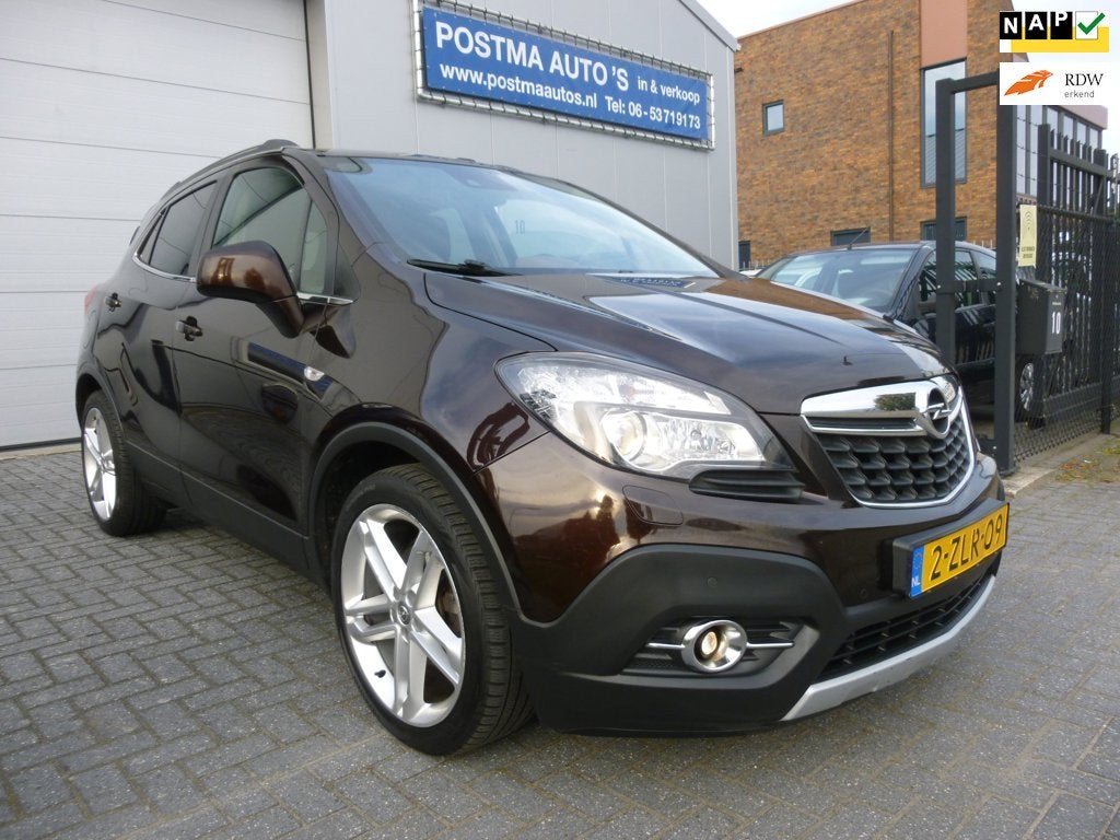 Opel Mokka 1.4 T Cosmo, zeer luxe uitvoering., Auto's, Voorwielaandrijving, Euro 5, Gebruikt, 4 cilinders
