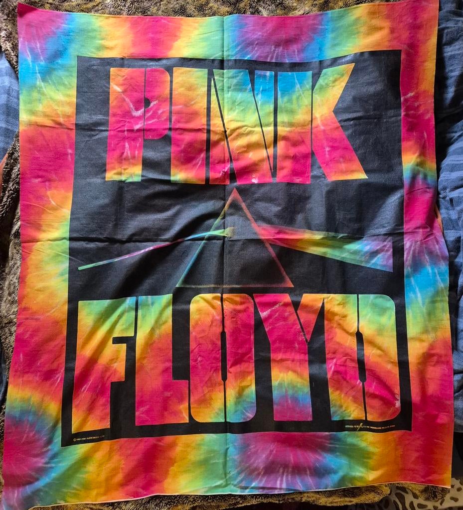 Pink Floyd Dark side of the Moon banner 1992, Ophalen of Verzenden, Zo goed als nieuw, Boek, Tijdschrift of Artikel