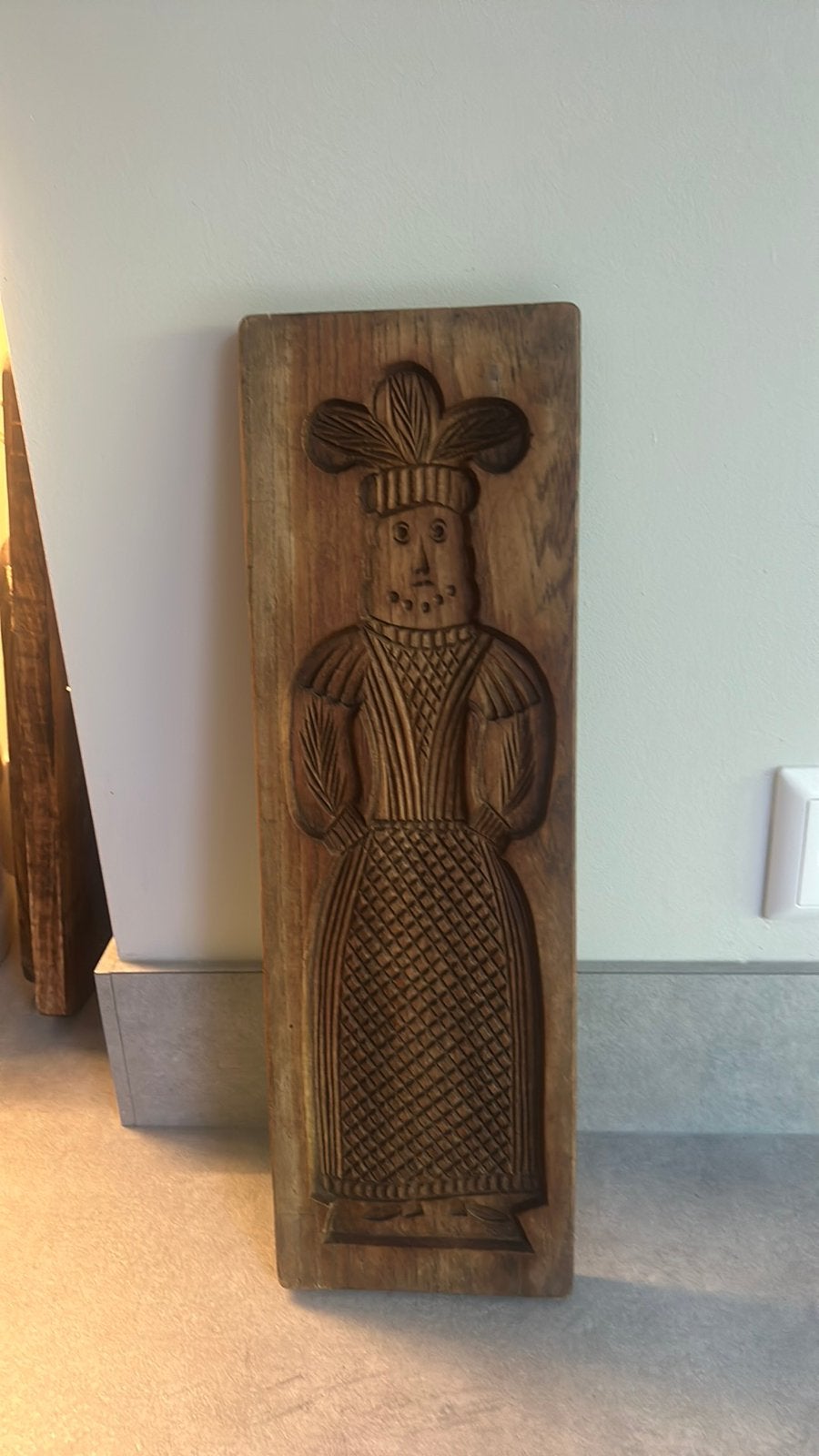 Oude Houten Speculaasplank, Ophalen of Verzenden