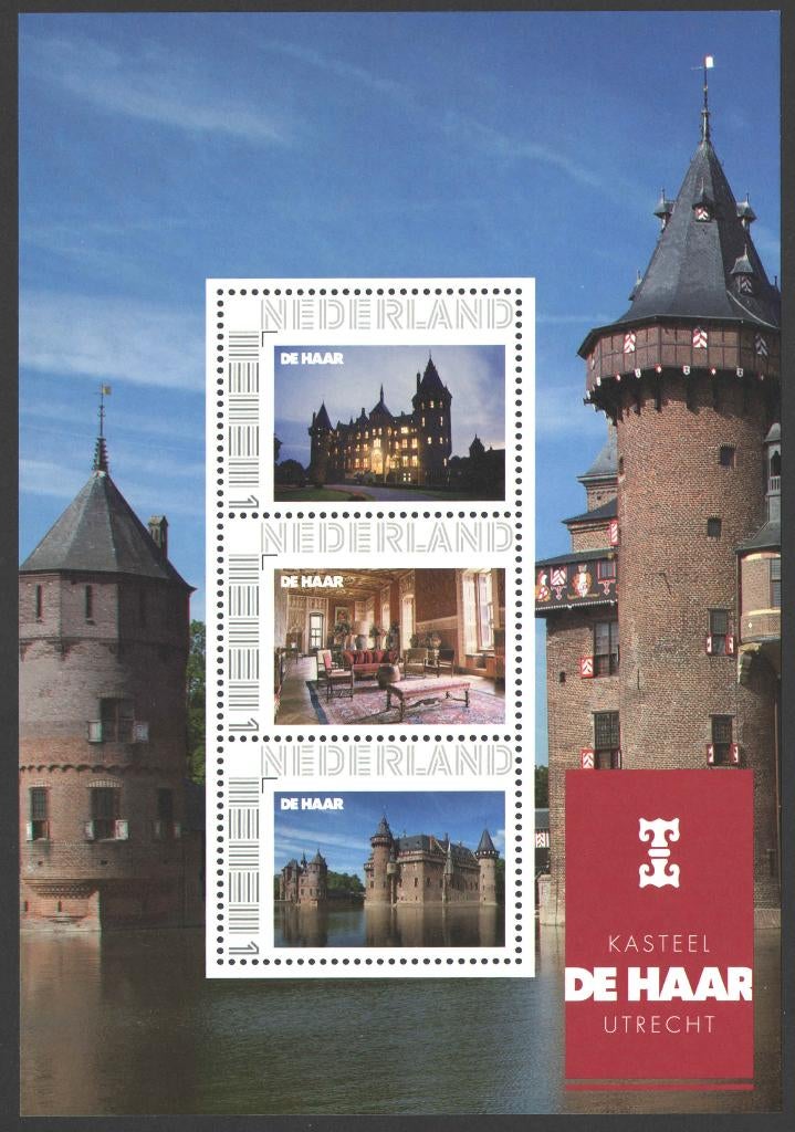 Postzegels Kasteel de Haar, Utrecht, Ophalen of Verzenden, Na 1940, Postfris