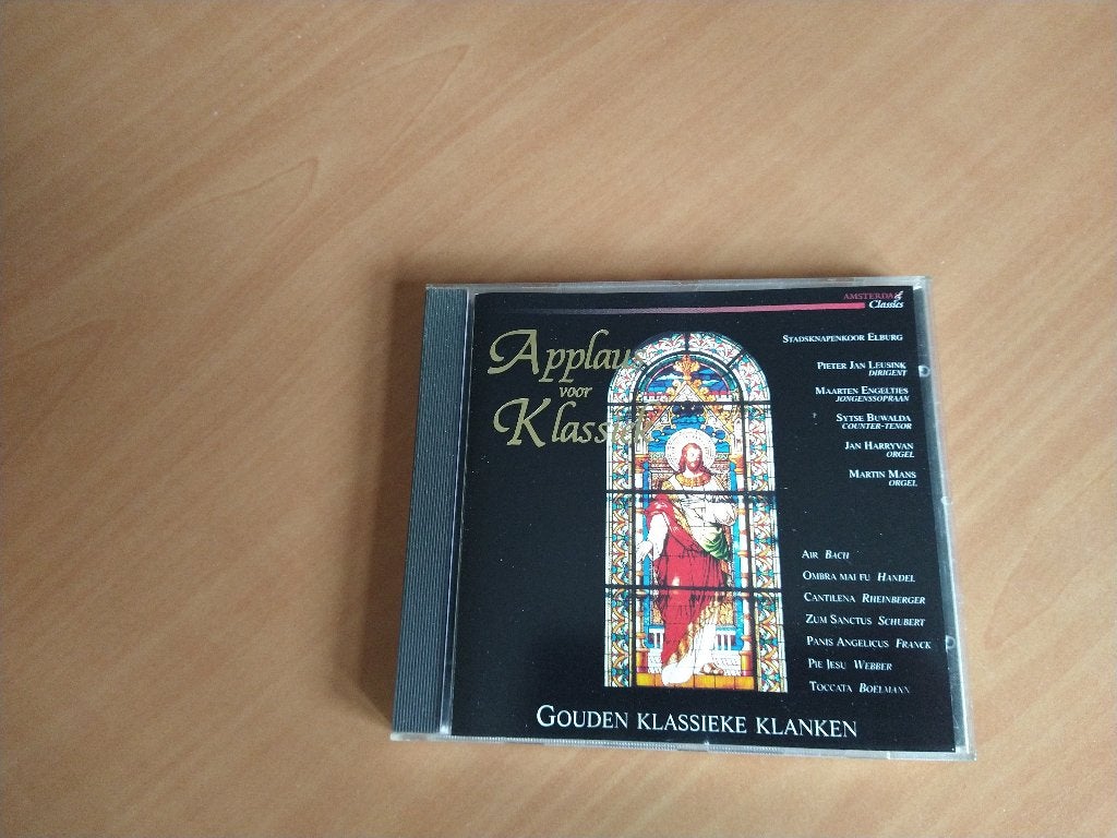 CD Applaus voor Klassiek. Met oa. Martin Mans, Ophalen of Verzenden, Classicisme, Zo goed als nieuw, Overige typen