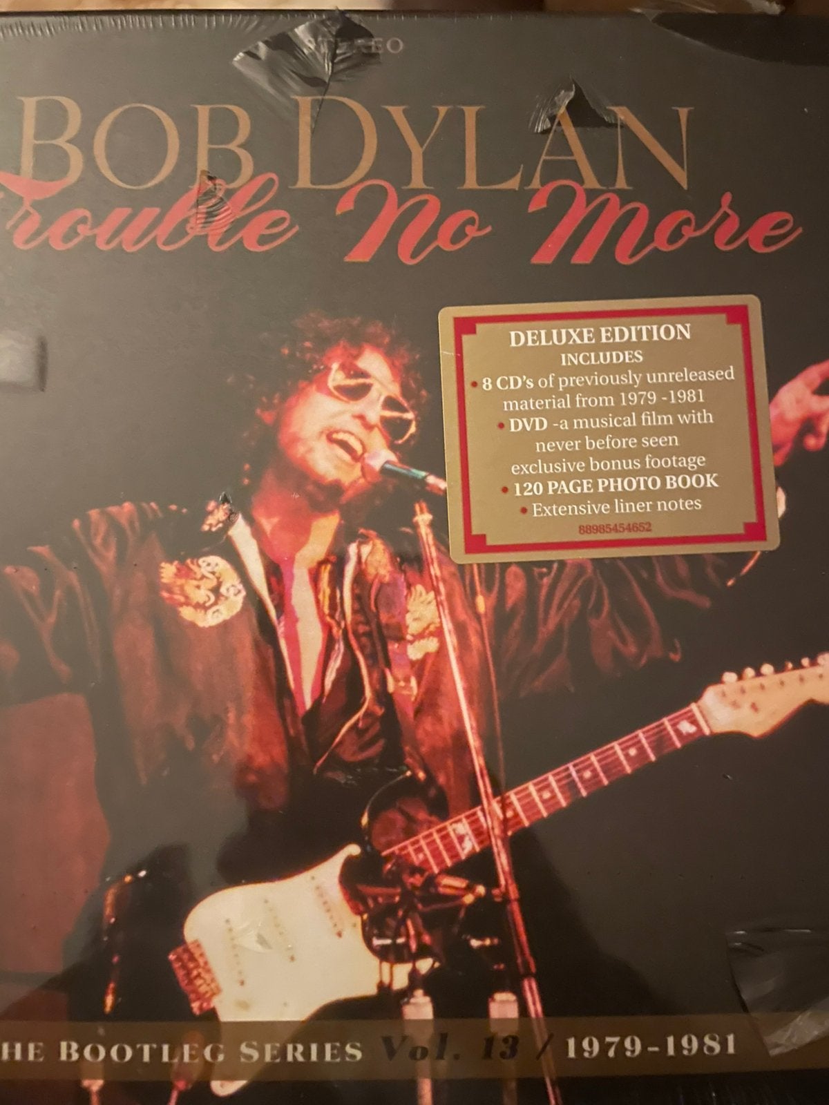 8 cd met dvd box bob dylan trouble no more geseald, Cd's en Dvd's, Ophalen of Verzenden, Zo goed als nieuw, Poprock