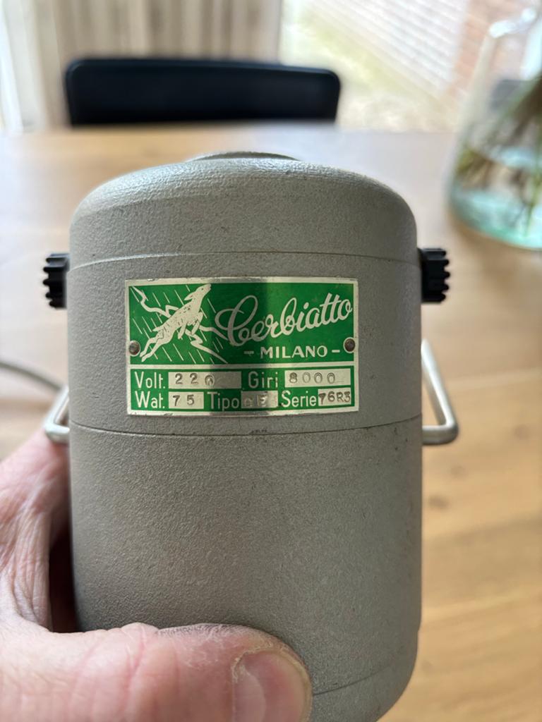 Faro Ornago Milano Polijstmachine voor Ringen en Sieraden, Ophalen of Verzenden, Zo goed als nieuw, Overige typen