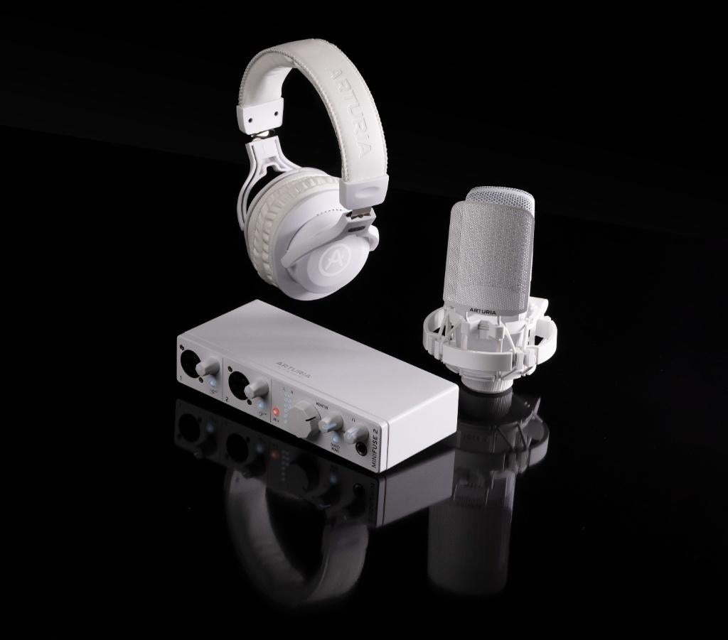 Arturia MiniFuse Recording Pack (wit), Computers en Software, Extern, ., Nieuw, Ophalen of Verzenden