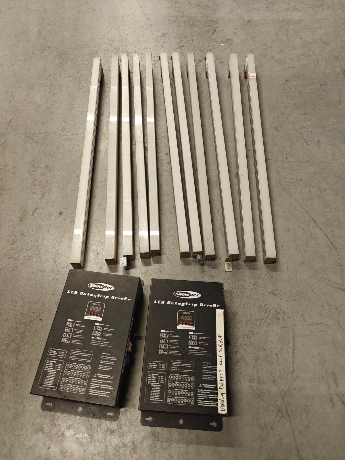 showtec octostrip set MK1, Muziek en Instrumenten, Ophalen of Verzenden, Gebruikt, Licht